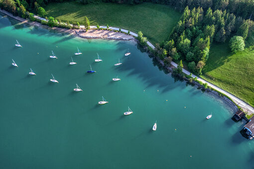 Lake Achensee is a dream destination for sailing enthusiasts.